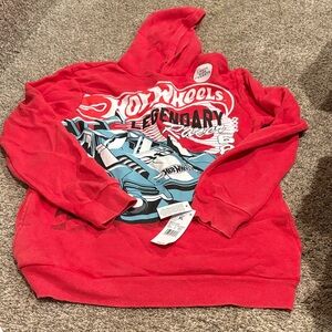 Hot Wheels Kids Red Hoodie